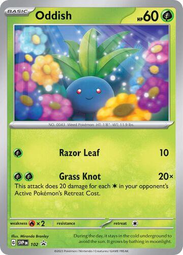 Pokémon TCG: Oddish (102)